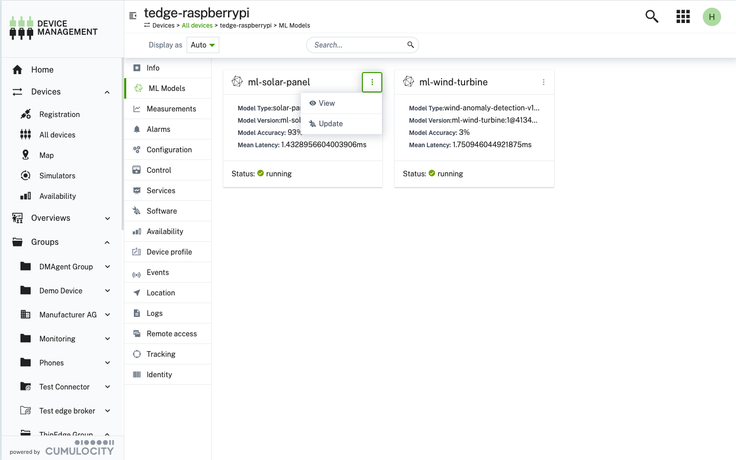 Deploy AI from edge to cloud