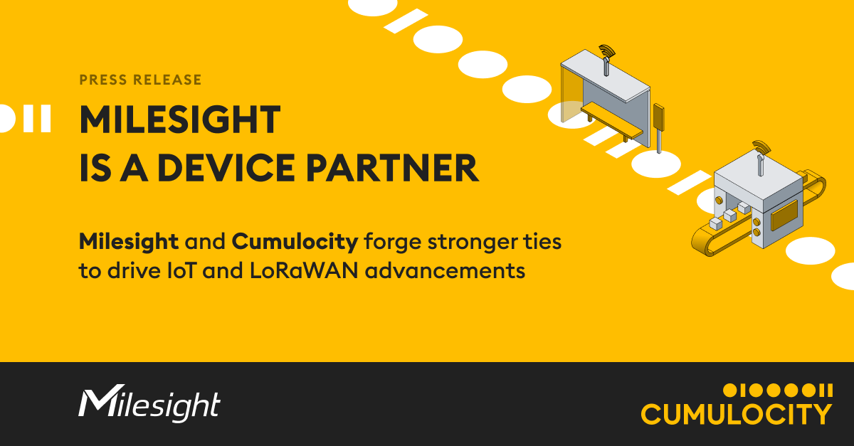 Milesight and Cumulocity Forge Stronger Ties to Drive IoT and LoRaWAN Advancements